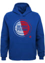 Detroit Pistons Youth Vortex Hooded Sweatshirt - Blue