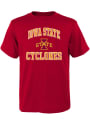 Iowa State Cyclones Youth Ovation T-Shirt - Cardinal