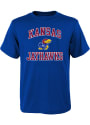 Kansas Jayhawks Youth Ovation T-Shirt - Blue