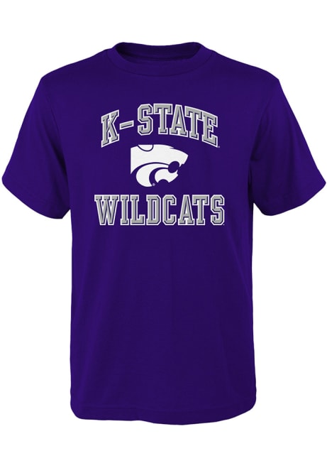 Youth Purple K-State Wildcats Ovation Short Sleeve T-Shirt