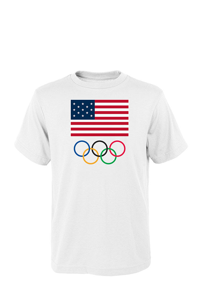 TEAM USA White Olympic Rings Short 
