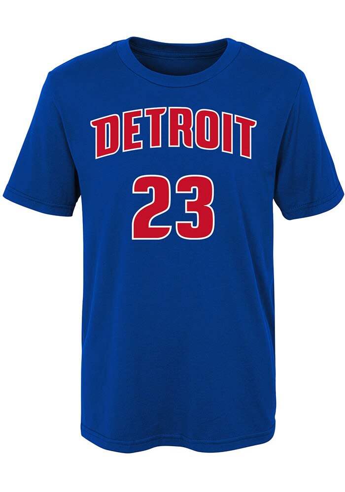 Blake Griffin Detroit Pistons Boys Player Short Sleeve T Shirt Blue