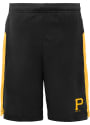 Pittsburgh Pirates Youth Grand Slam Shorts - Black
