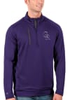Main image for Antigua Colorado Rockies Mens Purple Generation Long Sleeve 1/4 Zip Pullover
