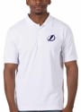 Tampa Bay Lightning Antigua Legacy Pique Polo Shirt - White