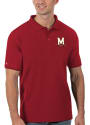 Maryland Terrapins Antigua Legacy Pique Polo Shirt - Red