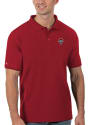 New Mexico Lobos Antigua Legacy Pique Polo Shirt - Red