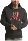Main image for Antigua Arizona Diamondbacks Mens Charcoal Victory Long Sleeve Hoodie