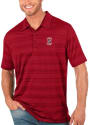 Stanford Cardinal Antigua Compass Polo Shirt - Red