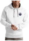 Main image for Antigua Edmonton Oilers Mens White Victory Long Sleeve Hoodie