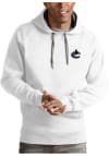 Main image for Antigua Vancouver Canucks Mens White Victory Long Sleeve Hoodie