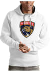Main image for Antigua Florida Panthers Mens White Victory Long Sleeve Hoodie