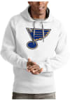 Main image for Antigua St Louis Blues Mens White Victory Long Sleeve Hoodie