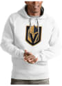 Vegas Golden Knights Antigua Victory Hooded Sweatshirt - White