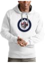 Winnipeg Jets Antigua Victory Hooded Sweatshirt - White
