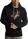 Arizona Coyotes Antigua Victory Hooded Sweatshirt - Black