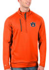 Main image for Antigua Auburn Tigers Mens Orange Generation Long Sleeve 1/4 Zip Pullover