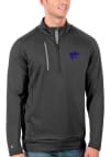 Main image for Antigua K-State Wildcats Mens Grey Generation Long Sleeve 1/4 Zip Pullover