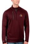 Main image for Antigua Loyola Ramblers Mens Red Generation Long Sleeve Qtr Zip Pullover