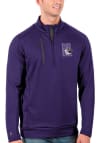 Main image for Antigua Northwestern Wildcats Mens Purple Generation Long Sleeve 1/4 Zip Pullover