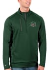 Main image for Antigua Ohio Bobcats Mens Green Generation Long Sleeve 1/4 Zip Pullover