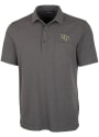 UCF Knights Cutter and Buck Advantage Tri-Blend Jersey Polos Shirt - Grey