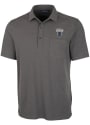 Howard Bison Cutter and Buck Advantage Tri-Blend Jersey Polos Shirt - Grey
