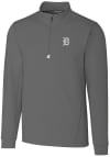 Main image for Cutter and Buck Detroit Tigers Mens Grey Traverse Big and Tall 1/4 Zip Pullover