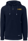 Main image for Cutter and Buck Milwaukee Brewers Mens Navy Blue City Connect Roam Long Sleeve Hoodie