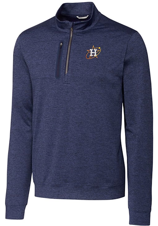 Cutter and Buck Houston Astros Mens City Connect Stealth Pullover
