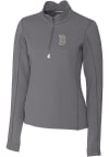 Main image for Cutter and Buck Boston Red Sox Womens Grey City Connect Traverse 1/4 Zip Pullover