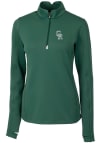 Main image for Cutter and Buck Colorado Rockies Womens Green City Connect Traverse 1/4 Zip Pullover