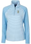 Main image for Cutter and Buck Boston Red Sox Womens Light Blue City Connect Forge 1/4 Zip Pullover