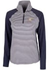 Main image for Cutter and Buck Houston Astros Womens Navy Blue City Connect Forge 1/4 Zip Pullover