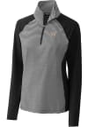 Main image for Cutter and Buck Washington Nationals Womens Black City Connect Forge 1/4 Zip Pullover