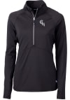 Main image for Cutter and Buck Chicago White Sox Womens Black City Connect Adapt Eco 1/4 Zip Pullover