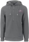 Main image for Cutter and Buck Texas Rangers Mens Grey 2023 World Series Champions Roam Long Sleeve Hoodie