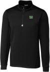 Main image for Cutter and Buck Marshall Thundering Herd Mens Black Traverse Big and Tall 1/4 Zip Pullover
