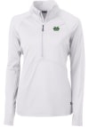 Main image for Cutter and Buck Marshall Thundering Herd Womens White Adapt Eco 1/4 Zip Pullover