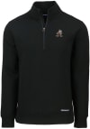 Main image for Cutter and Buck Cleveland Browns Mens Black HISTORIC Roam Long Sleeve 1/4 Zip Pullover