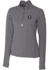 Main image for Cutter and Buck Baltimore Orioles Womens Grey City Connect Traverse 1/4 Zip Pullover