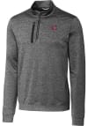 Main image for Cutter and Buck Cincinnati Reds Mens Charcoal City Connect Stealth Big and Tall Qtr Zip