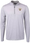 Main image for Cutter and Buck Seattle Mariners Mens Grey City Connect Virtue Eco Pique Big and Tall 1/4 Zip Pu..