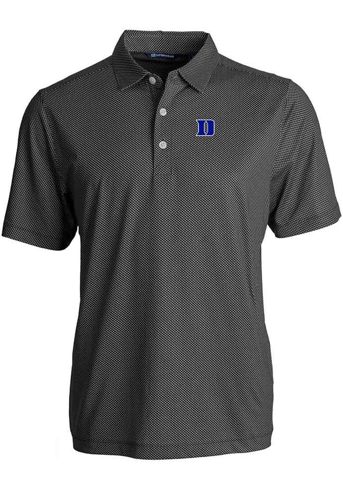 Cutter and Buck Duke Blue Devils Mens Pike Symmetry BLACK Short