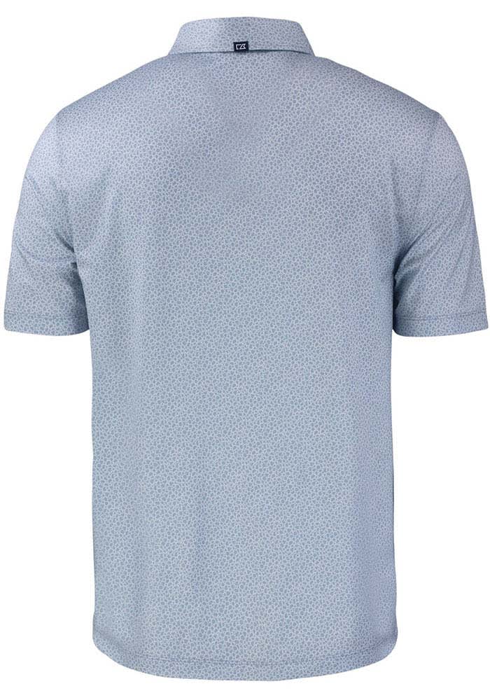 Cutter and Buck Mens GREY Ohio State Buckeyes Vintage Brutus