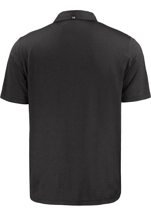 Cutter and Buck Mens BLACK K-State Wildcats Coastline Eco Short