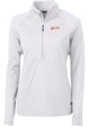 Main image for Cutter and Buck Idaho State Bengals Womens White Adapt Eco 1/4 Zip Pullover