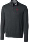Main image for Cutter and Buck Nebraska Cornhuskers Mens Charcoal Lakemont Big and Tall 1/4 Zip Pullover