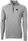 Main image for Cutter and Buck New Hampshire Wildcats Mens Grey Adapt Eco Long Sleeve 1/4 Zip Pullover