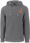 Main image for Cutter and Buck Miami Hurricanes Mens Grey Vault Roam Long Sleeve Hoodie